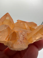 Hematite Tangerine Quartz from Morocco Specimen