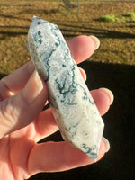 Moss Agate Double Terminated Point #5