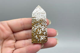 8th Vein Ocean Jasper Four Sided Tower