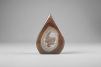 Agate with Druzy Arrow Shape Tower
