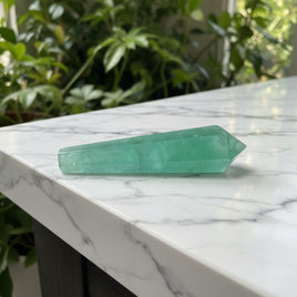 Neon Green Fluorite Scepter #6