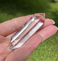 Natural Quartz Double Terminated Wand Point #4
