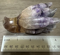Fluorite Dragon Head Carving #21