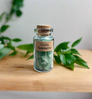 Green Aventurine Chips In Bottle