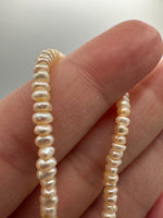 Peach Freshwater Pearl Strand #8