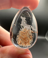 Beautiful Horse Garden Quartz Inner Scene Carving #1