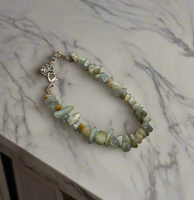 Gemstone Chip Bracelets with Clasp