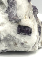 Scapolite in Marble Matrix from Pakistan Specimen