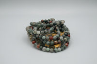 Natural Bloodstone 6mm Bracelet 7.5”