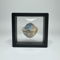 Lazulite Specimen from Graves Mountain Ga in Case