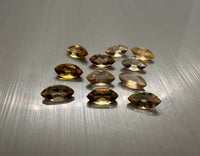 Marquise Rootbeer 6x3mm Quartz