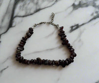 Gemstone Chip Bracelets with Clasp