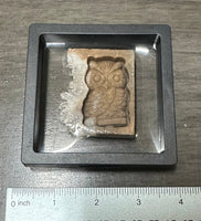 Carved Owl Natural Quartz Cluster