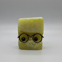 Yellow Stone Buddy with Glasses