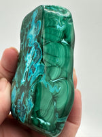 Polished Malachite, Chrysocolla Freeform #9 Zaire, Africa