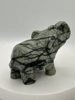 Nephrite Jade Carved Elephant #3