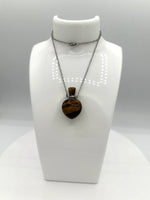 Tiger Eye Perfume/Essential Oil Bottle Necklace