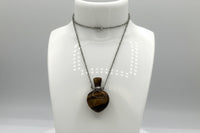Tiger Eye Perfume/Essential Oil Bottle Necklace
