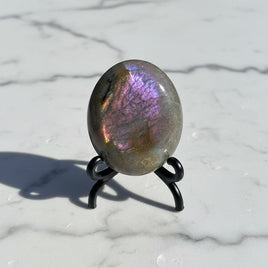 Colorful Labradorite Palmstone #21