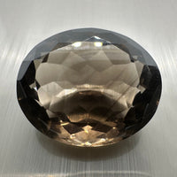 Smoky Quartz 25x20mm Oval 27.35ct
