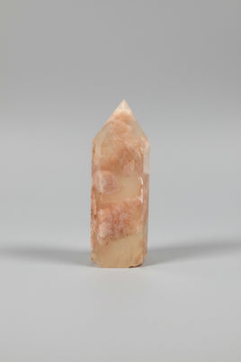 Pink Cherry Blossom Agate Tower