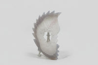 Druzy Agate Geode Carved Native American #5