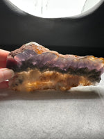 Fluorite Mixed Cube Pyrite & Acicular Slab #5