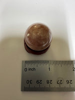Sparkling Sunstone Sphere mixed with Moonstone #16