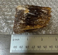 Natural Amber Calcite Raw Specimen UV Reactive #6