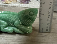 Green Aventurine Lizard Carving #2
