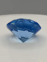 Blue Glass Gemstone Paperweight