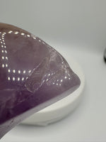 Amethyst Lace Agate Large Moon #2