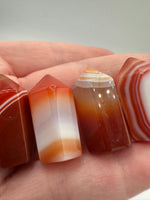 Mini Polished Carnelian Towers