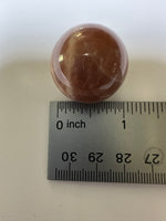 Sparkling Sunstone Sphere mixed with Moonstone #5