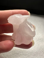 Rose Quartz Mini Toothless Dragon