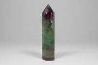 Large Fat Watermelon Fluorite Tower #3