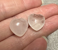 Quartz Heart Pair