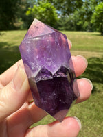 Double Terminated Phantom Amethyst Scepter Wand #9