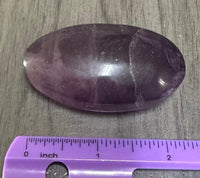 Fluorite Palm Stone #3
