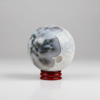 Moss Agate Crystal Ball Sphere 66.91mm #2