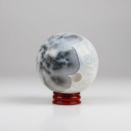 Moss Agate Crystal Ball Sphere 66.91mm #2