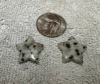 Dalmation Jasper Star Pair