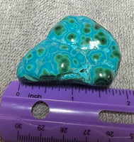 Polished Malachite, Chrysocolla Freeform Zaire, Africa #3