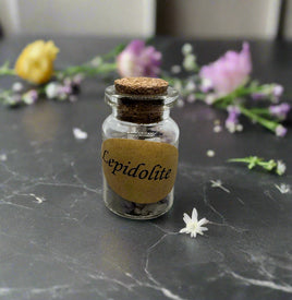 Lepidolite Chips In Bottle