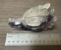 Fluorite Dragon Head Carving #7