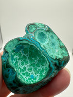 Polished Malachite, Chrysocolla Freeform,Zaire, Africa #4