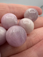 Natural Pink Kunzite Sphere Bin #2