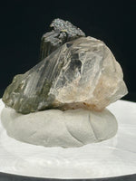 Natural Quartz with Green Tourmaline Crystal – Minas Gerais, Brazil Mineral Specimen