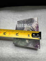 Feather Fluorite Free Form with Rainbow #5