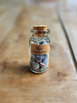 Blue Aventurine Chips In Bottle